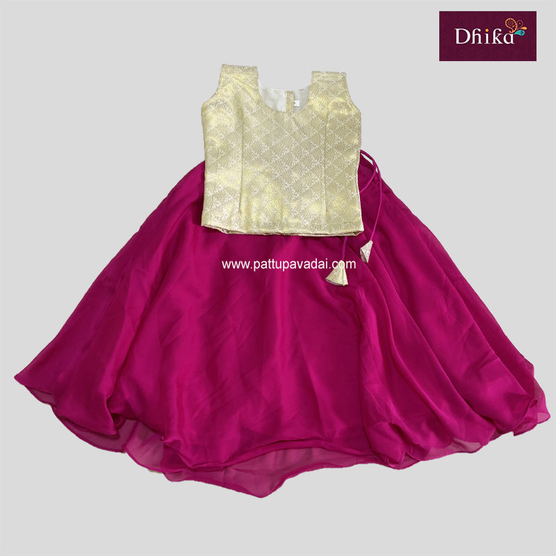 Cream and Pink Fancy Langa