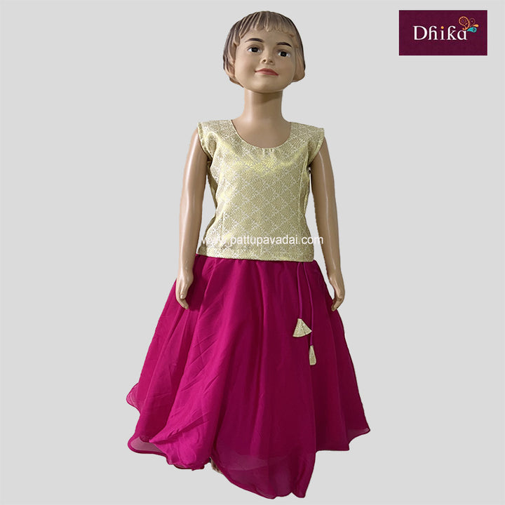 Cream and Pink Fancy Langa