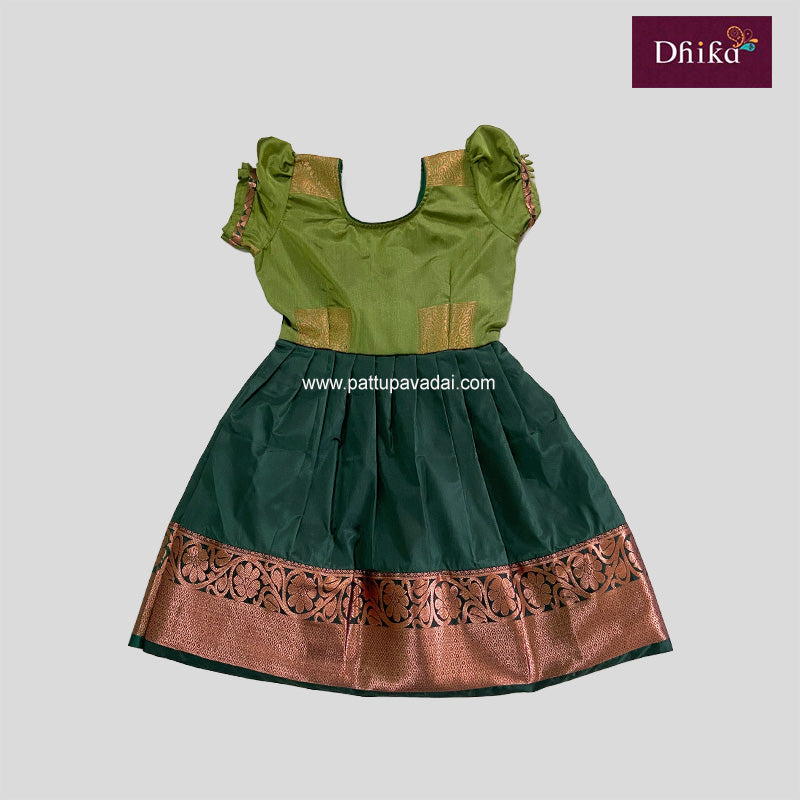 Green Silk Frock