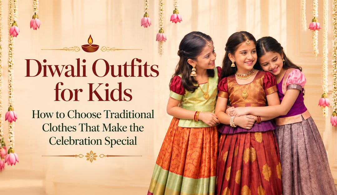 Diwali Outfits for Kids: How to Choose Traditional Clothes That Make the Celebration Special