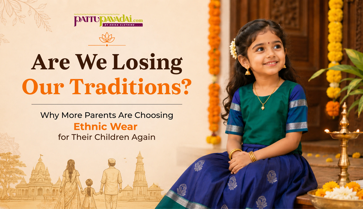 Are We Losing Our Traditions? Why More Parents Are Choosing Ethnic Wear for Their Children Again