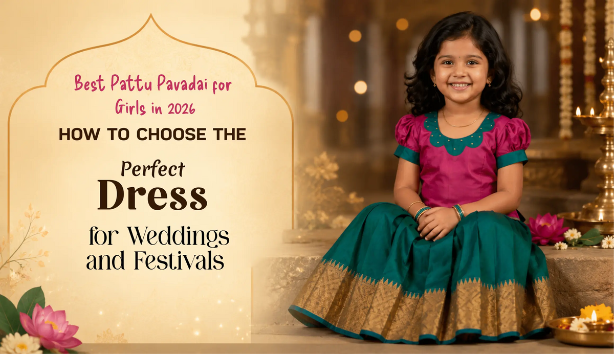 Best Pattu Pavadai for Girls in 2026: How to Choose the Perfect Dress for Weddings and Festivals