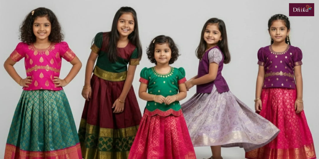 Latest Pattu Pavadai Designs for Girls (2026)