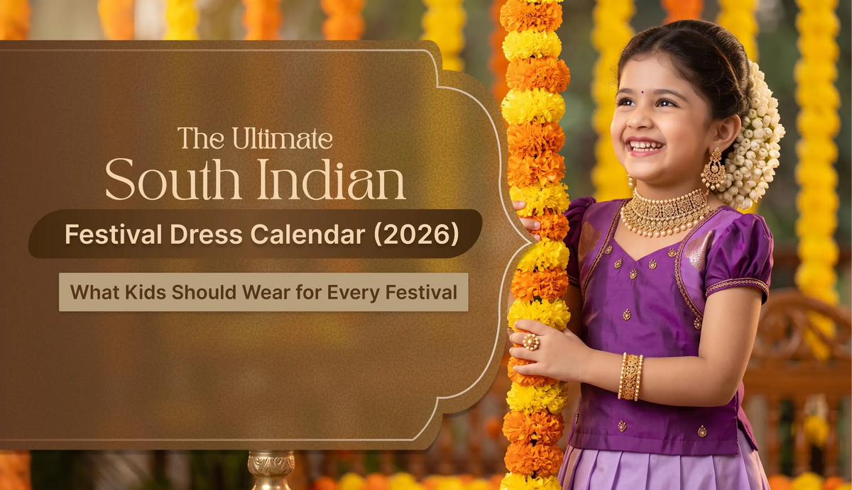 The Ultimate South Indian Festival Dress Calendar (2026): What Kids Should Wear for Every Festival