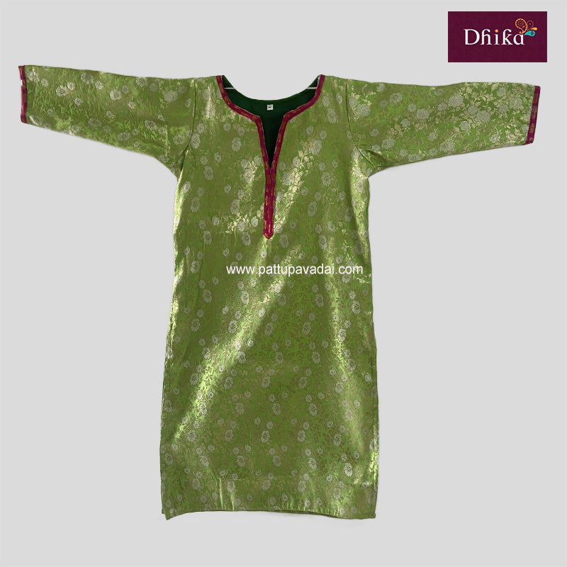 Kamya Pastel Green Kurti – Soft & Elegant Traditional Wear for Women
