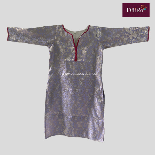 Kamya Pastel Purple Kurti – Soft & Elegant Everyday Ethnic Wear