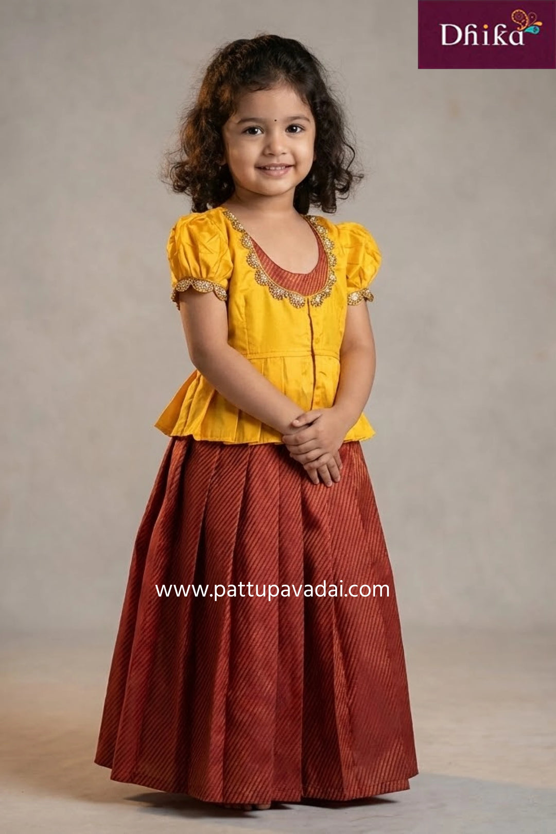 red and yellow banarasi silk long gown elegant traditional party wear gown with intricate banarasi weaving