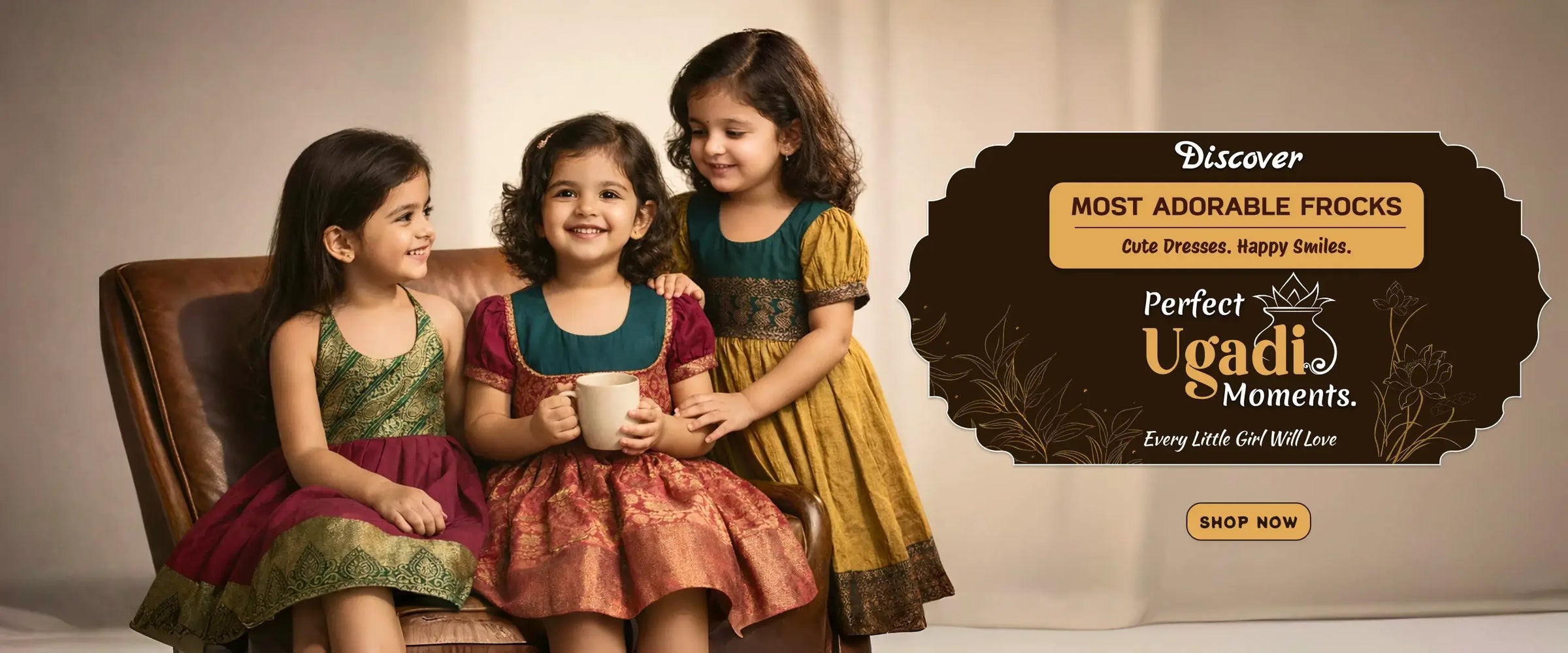 Soft cotton pavadai for girls comfortable kids ethnic dress collection