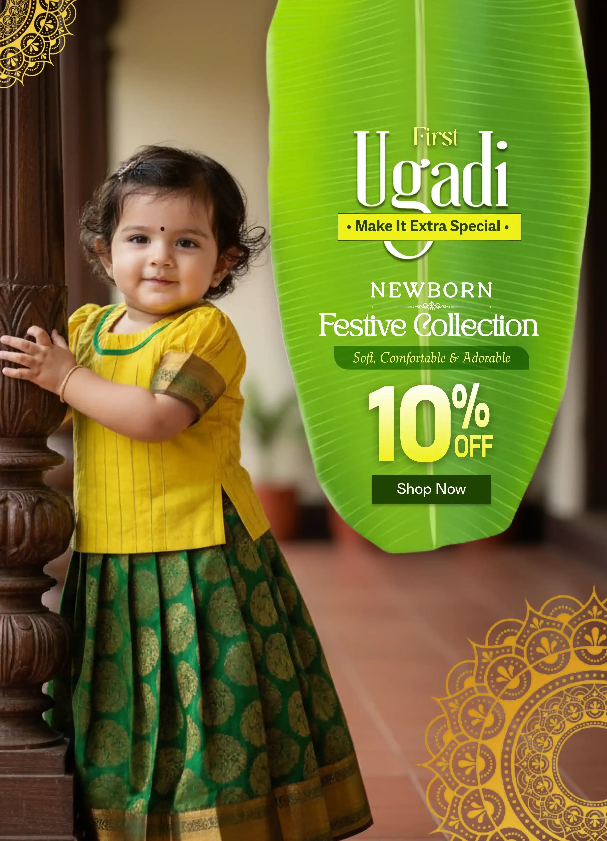 Kids traditional dress pattu pavadai collection available online