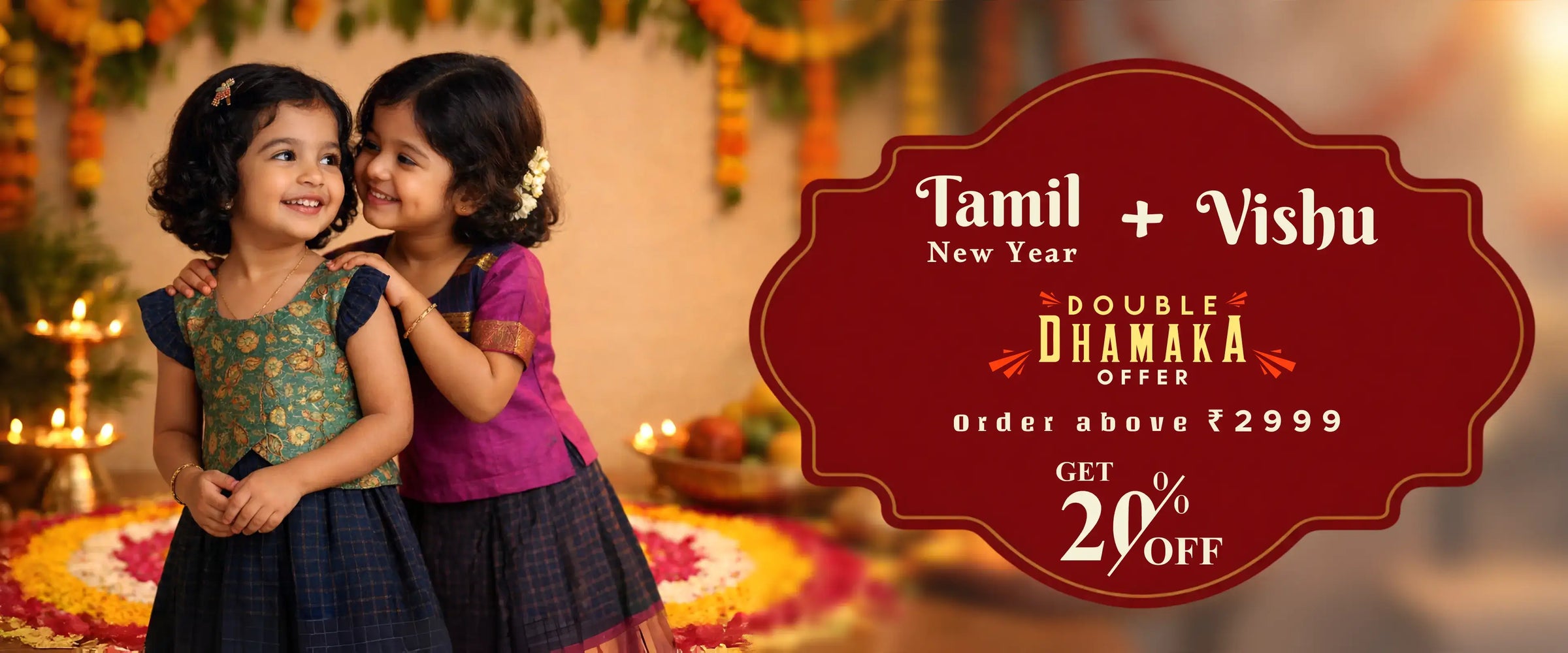 Pure silk pattu pavadai for girls perfect for festivals and traditional occasions