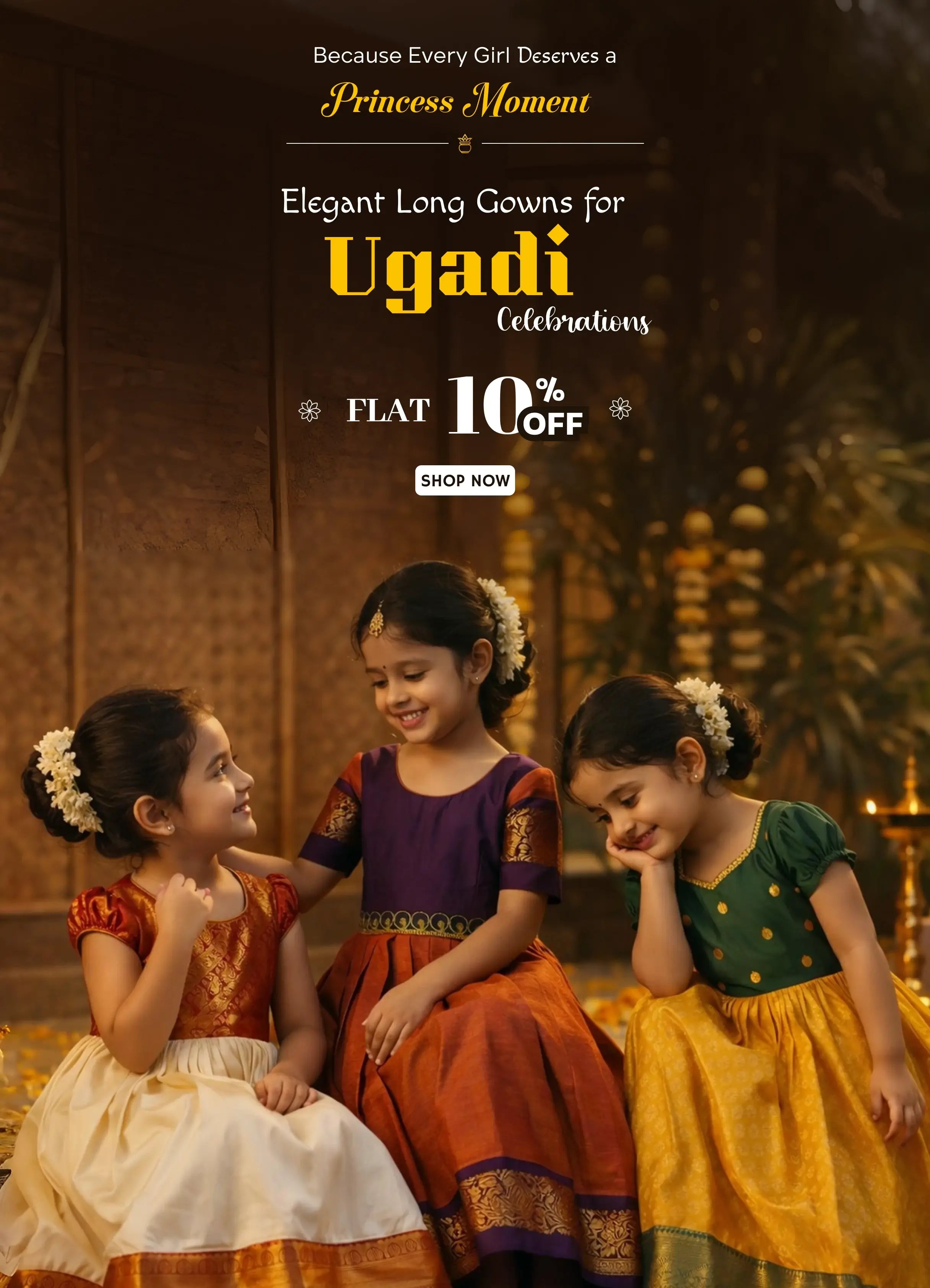 Pure silk pattu pavadai for girls perfect for festivals and special occasions